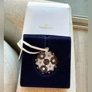 Swarovski Crystal Starflower Ornament- new in box